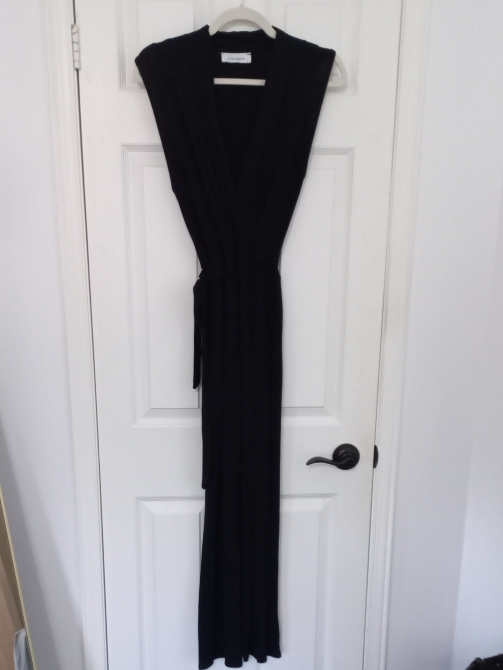 Sleeveless Black Jumpsuit - Carolyn Stanbury